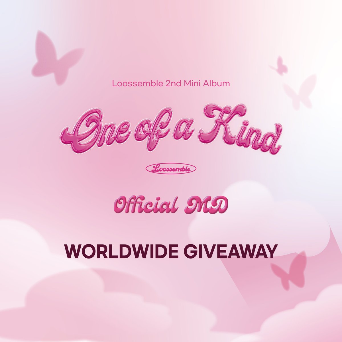 LOOSSEMBLE - ONE OF A KIND 2ND MINI ALBUM OFFICIAL MD WORLDWIDE GIVEAWAY🎁 - Like this post & Follow @cokodive - Comment the merch you want - RT and Tag C.LOO You can get LOOSSEMBLE - ONE OF A KIND 2ND MINI ALBUM OFFICIAL MD at COKODIVE!