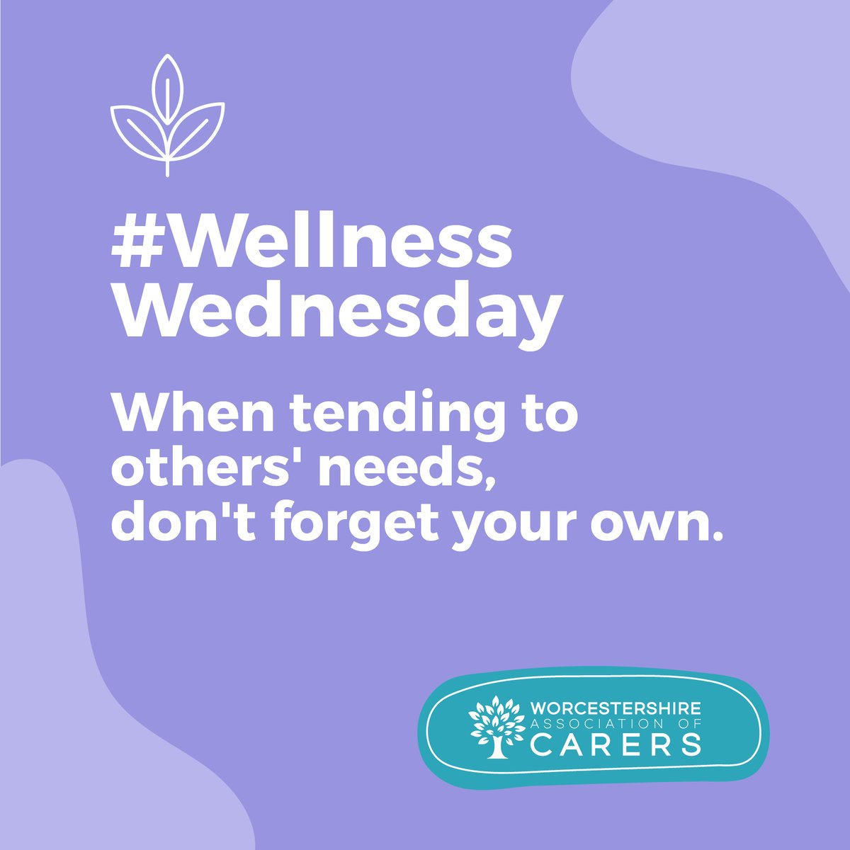 As a carer you put yourself last. But it's important to make sure you think about your own needs too.  #unpaidcarers #carerwellbeing #carersupport #worcestershire #mentalhealth #mentalwellbeing #selfcare #wellbeing #wellnesswednesdays #wednesdaywellness #we