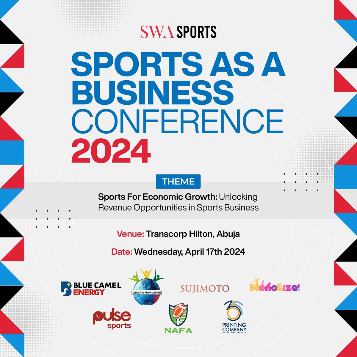 Better_Kaduna's tweet photo. Malam Nasir @elrufai is attending the Sports as a Business Conference holding today at the Hilton, Abuja. 

Also in attendance are @DepGovKaduna, Dr Hadiza Balarabe, Sports Minister @OwanEnoh and Tonye Cole. The conference is organised by Aisha Shuaibu’s @SWASportsAfrica 

@SuperwomanAisha