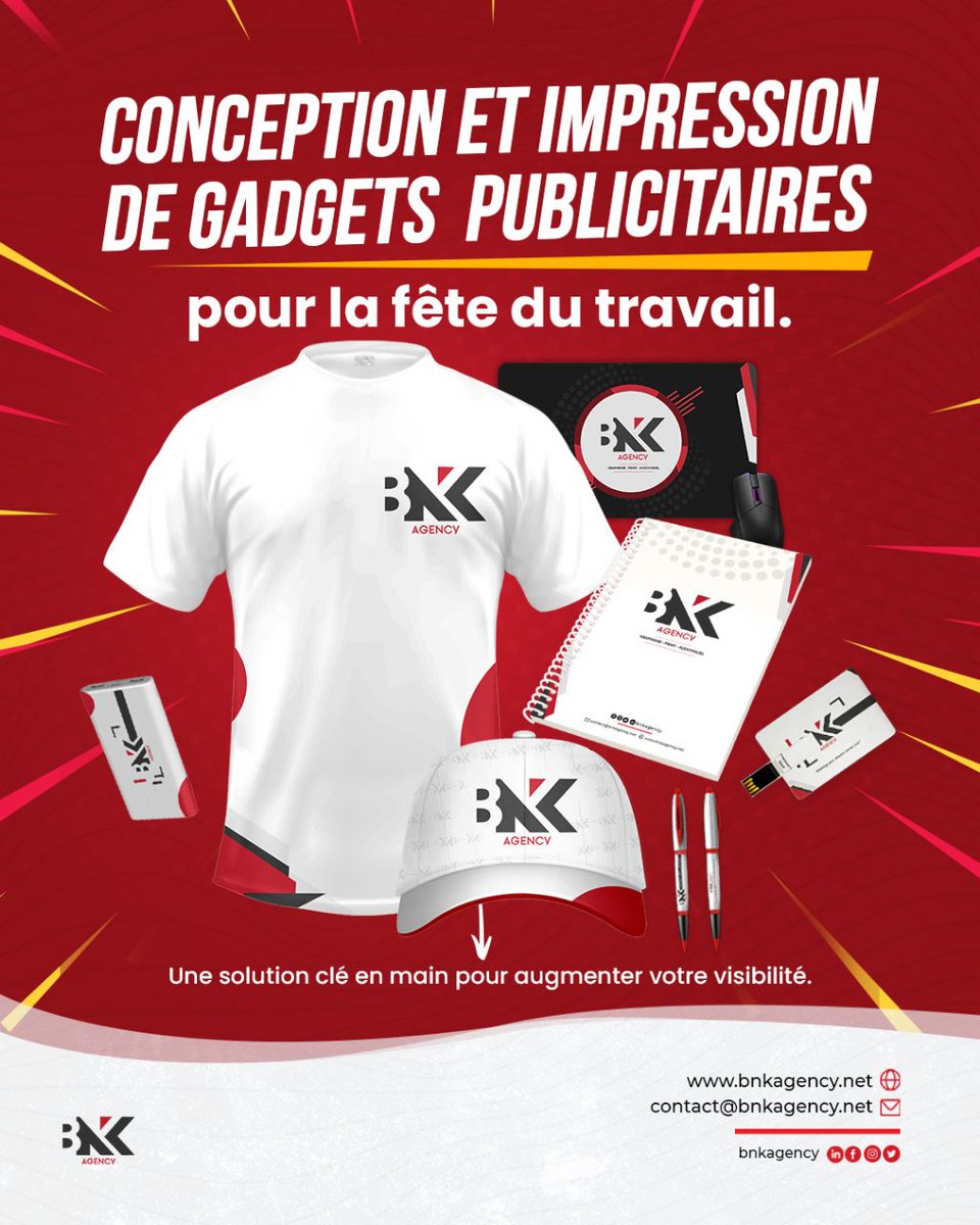bnkagency's tweet photo. Comment préparez-vous la fête du travail dans votre entreprise ? 🤔
Affirmez votre engagement envers vos employés, clients et partenaires en célébrant la fête du travail avec des gadgets personnalisés de qualité supérieure. 😌
La fête du travail avec Bnk Agency
#BnkAgency https://t.co/aGVrAKwy2i