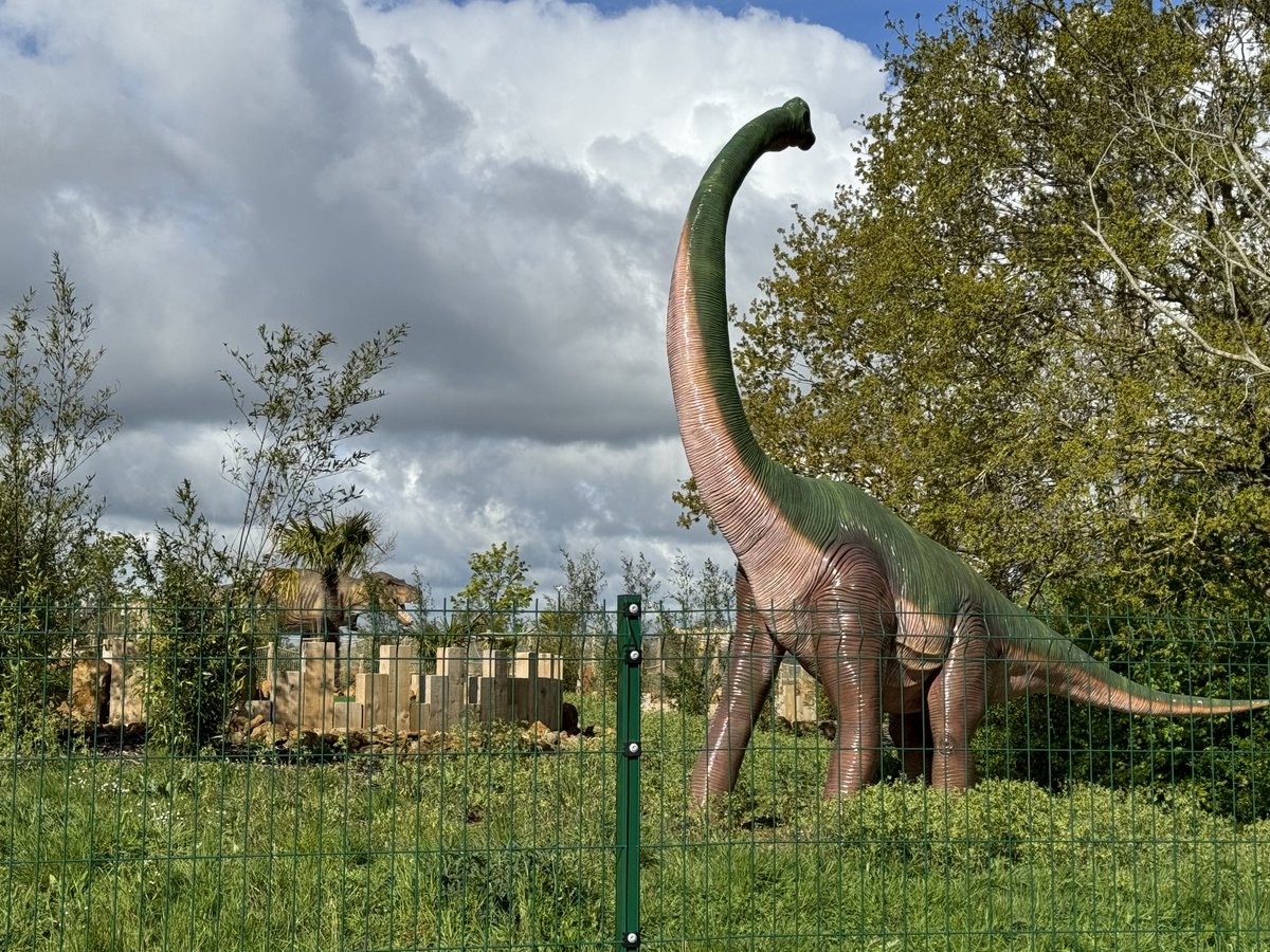 #Nature is helping me cope with the #grief of losing my husband so I drove over to Milton Keynes this morning for a walk around one of the lakes. I wasn’t expecting to see #dinosaurs 😱😁🦕🦖