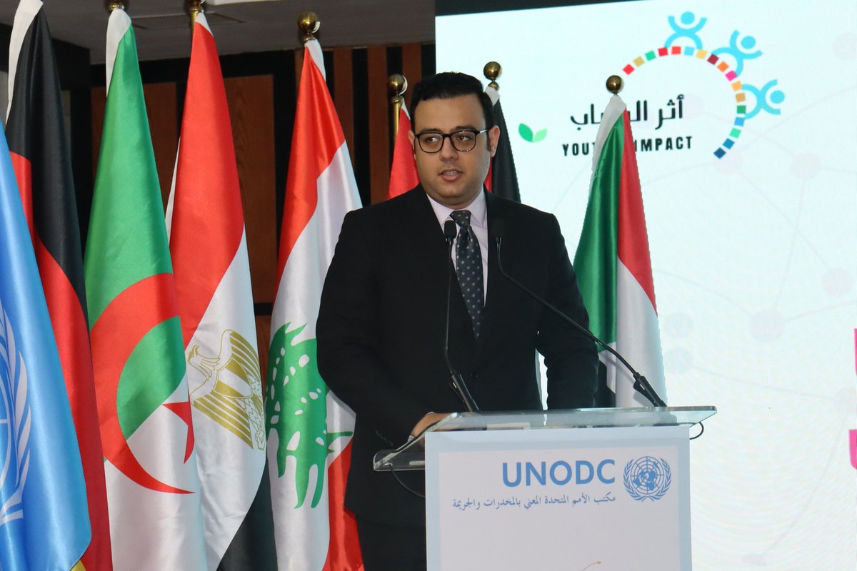 Mr. Mustafa Ezz Al-Arab, Assistant Minister of Youth&amp;Sports 4 Cultural&amp;Community Development🇪🇬:“We pin our hopes on this network being genuine platform for youth, enabling them to achieve their aspirations and contribute to building better future for their countries &amp; homelands.”