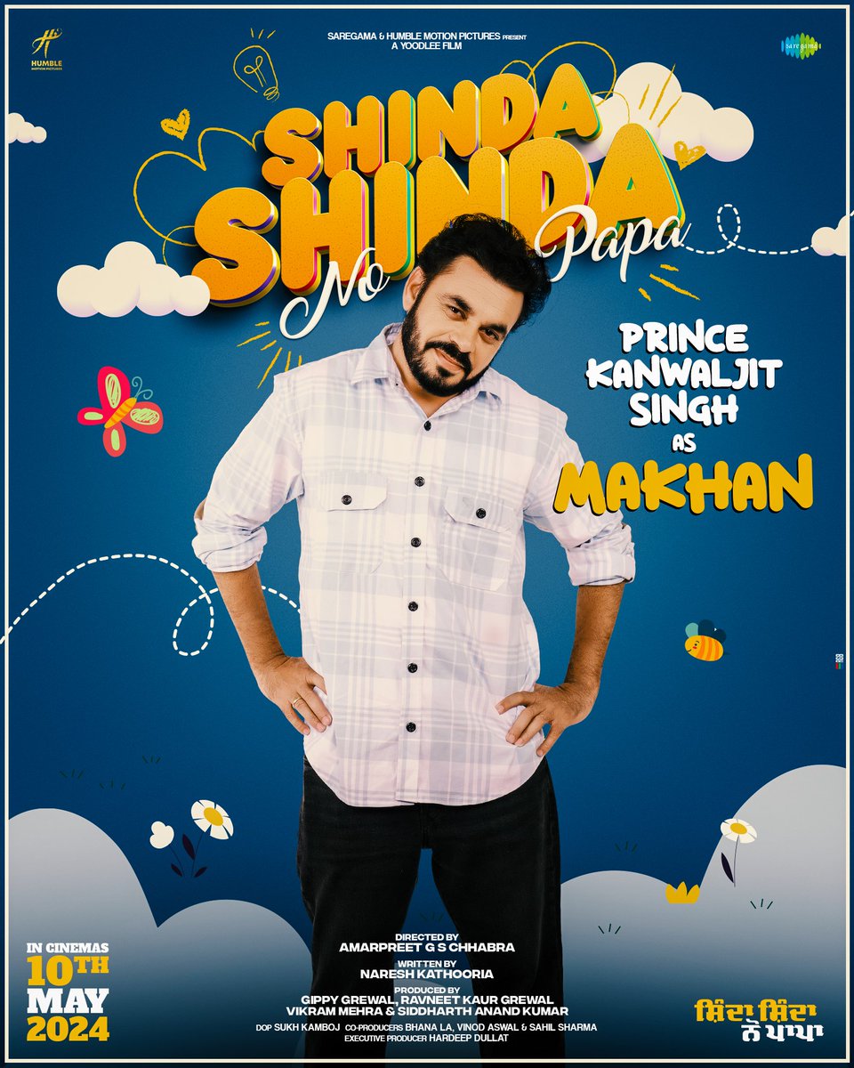 Prince Kanwaljit Singh as MAKHAN 😍

*Shinda Shinda No Papa Releasing Worldwide in cinemas on 10th May*

@gippygrewal @realhinakhan @iamshindagrewal_ @jaswinderbhalla @princekanwaljitsingh