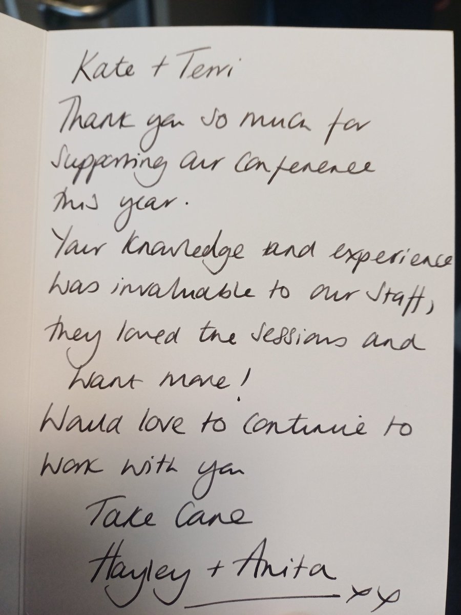 Lovely to receive this in the post today... a thoughtful gesture and much appreciated. We loved working with @ManorMATrust 🤩 @octobers_rose @AlbrightCentre #SEND #ThisisAP #Collaboration