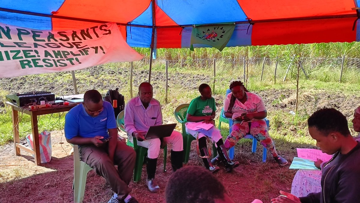 Panelist taking us through how the UNDROP document tackles peasant struggles and paves the way for climate justice. #PeasantsRights #SS2024 @1000currents @annet_kendi @KPL_Women @via_campesina @cidioti @CSRGKenya