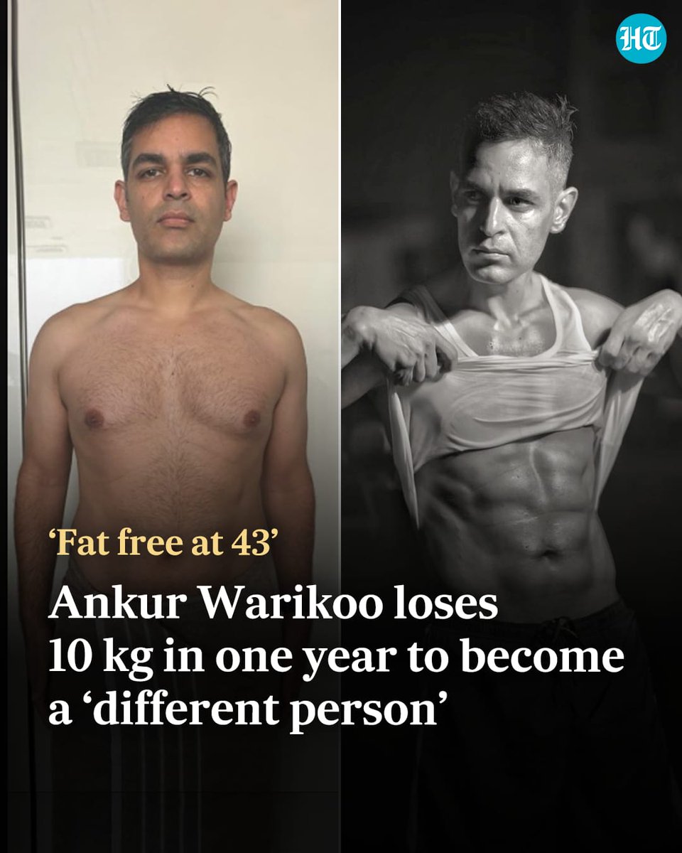 Entrepreneur #AnkurWarikoo shed 10 kilos and posted about his weight loss journey on X . His pictures have left many people on the Internet amazed.

Read more: hindustantimes.com/trending/ankur…