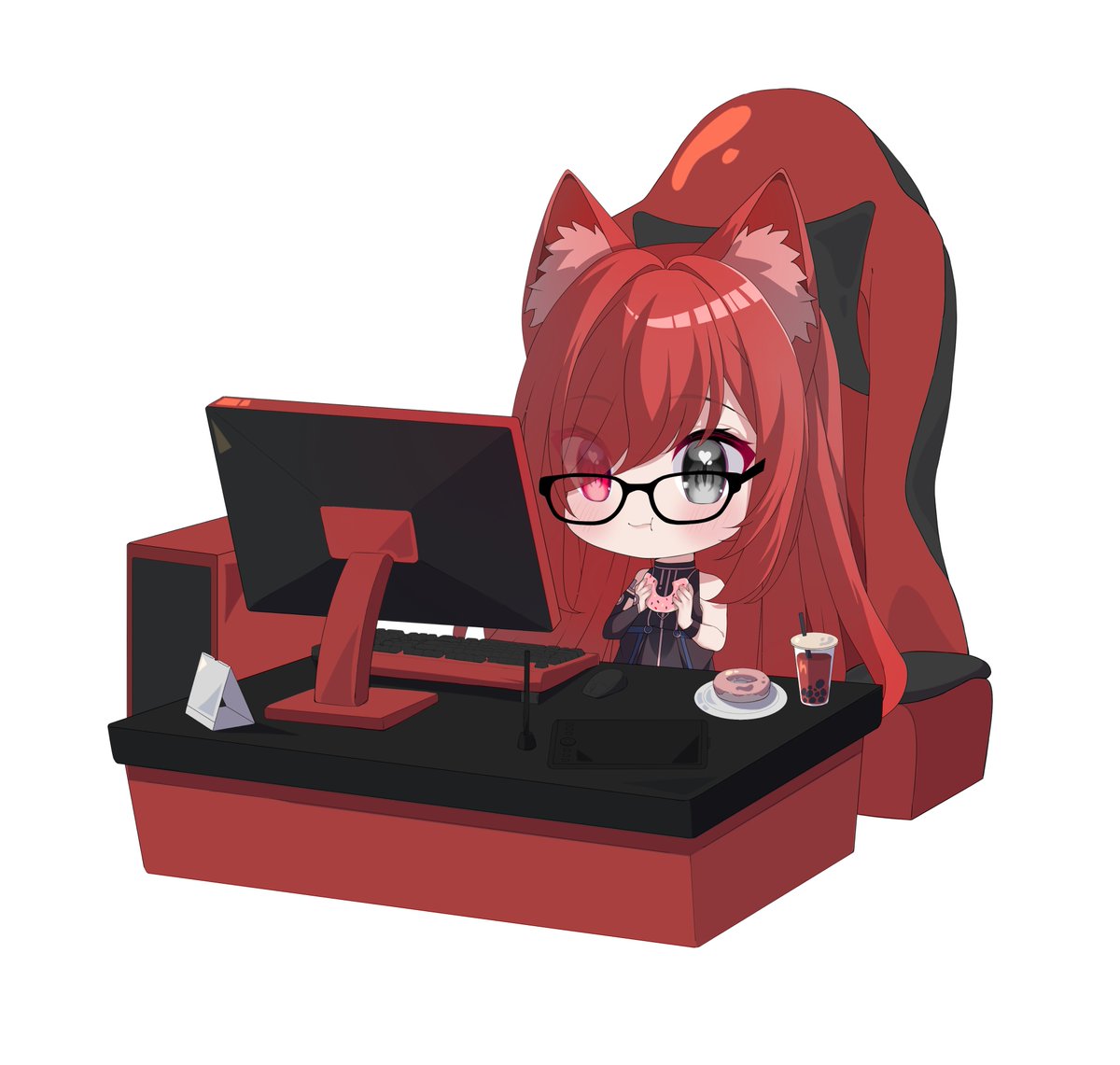 SamaLilia's tweet image. YCH Commission done ❤️             

Thank you so much for your support and commission @DNAmy_VT 

 My commision always open uwu

 dm me for more information!!  

#commissionsopen #artist #digitalart #ychcommission