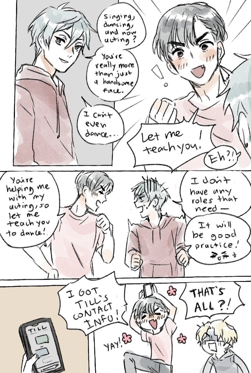 Pt 2 continuation of Actor AU comic ๐ซฃ the "one on one time with Till". #ALNST #ivantill