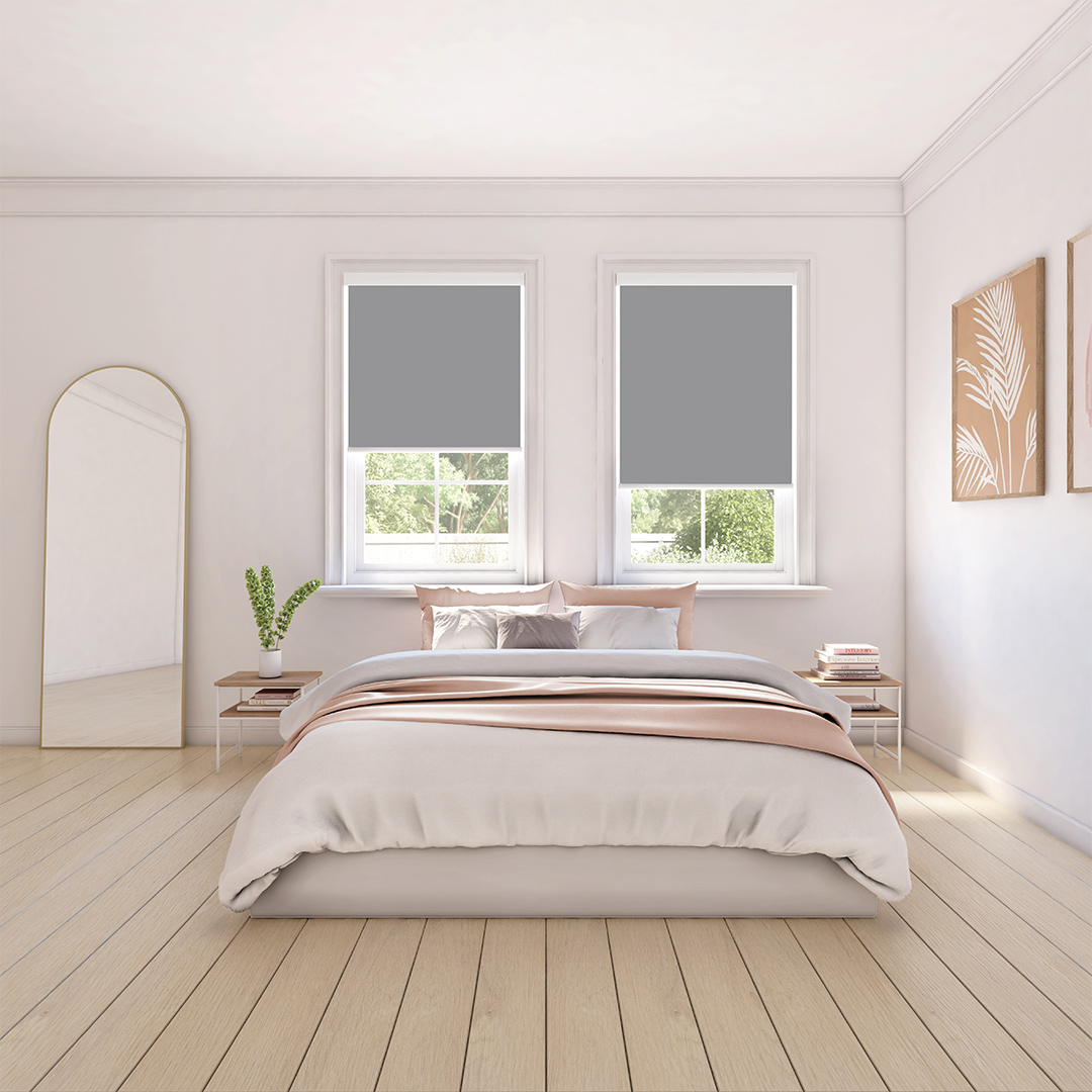 What a beautifully calm bedroom and these blackout blinds will make sure it stays that way, especially useful at the weekend! See our full range of blackout blinds when you book a free home measure visit. Call us on 01604 646007 gilliansblinds.com/blinds-by-styl… #Blackoutblinds