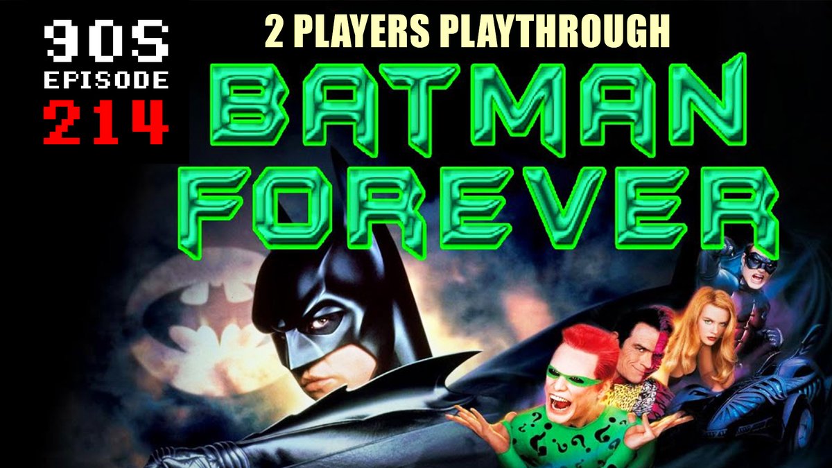 90s Video Games, Episode 214
Batman Forever [Arcade, 1996] // Playthrough, 2 Players
youtu.be/zYjs6Aavc-4