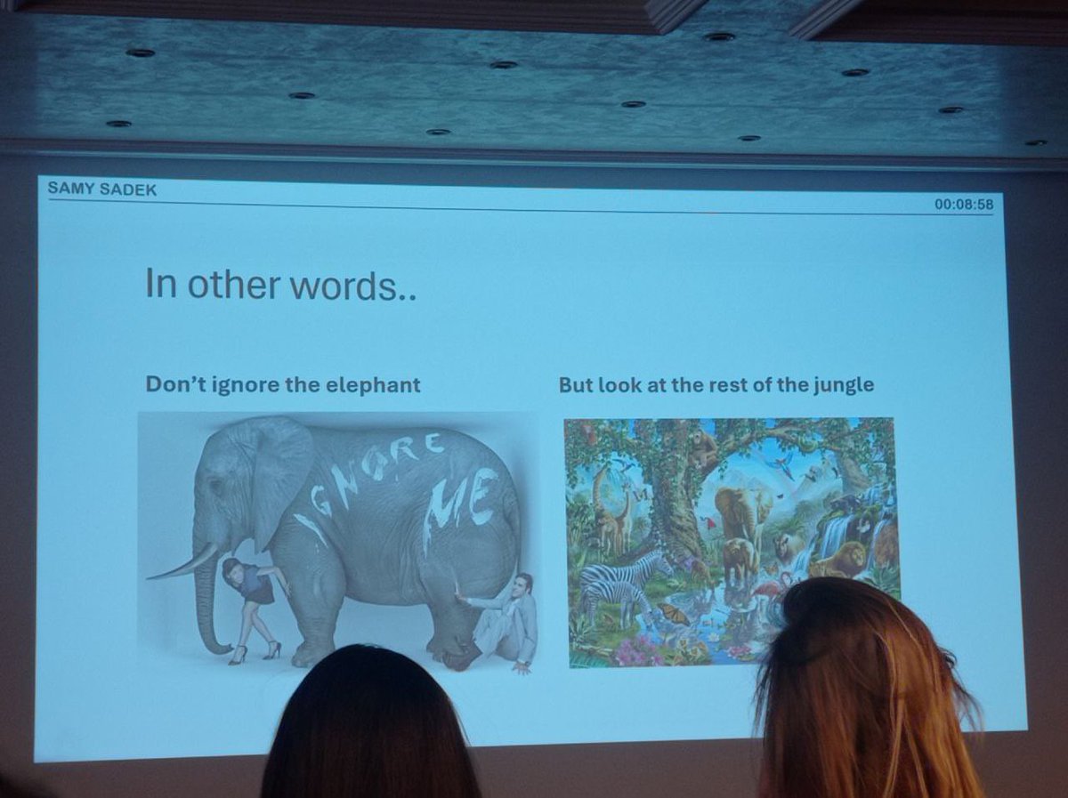 @SamySadek8 at @TraumaUpdate don’t ignore the elephant..but look at the rest of the jungle #exsanguinatingtrauma #reboa
