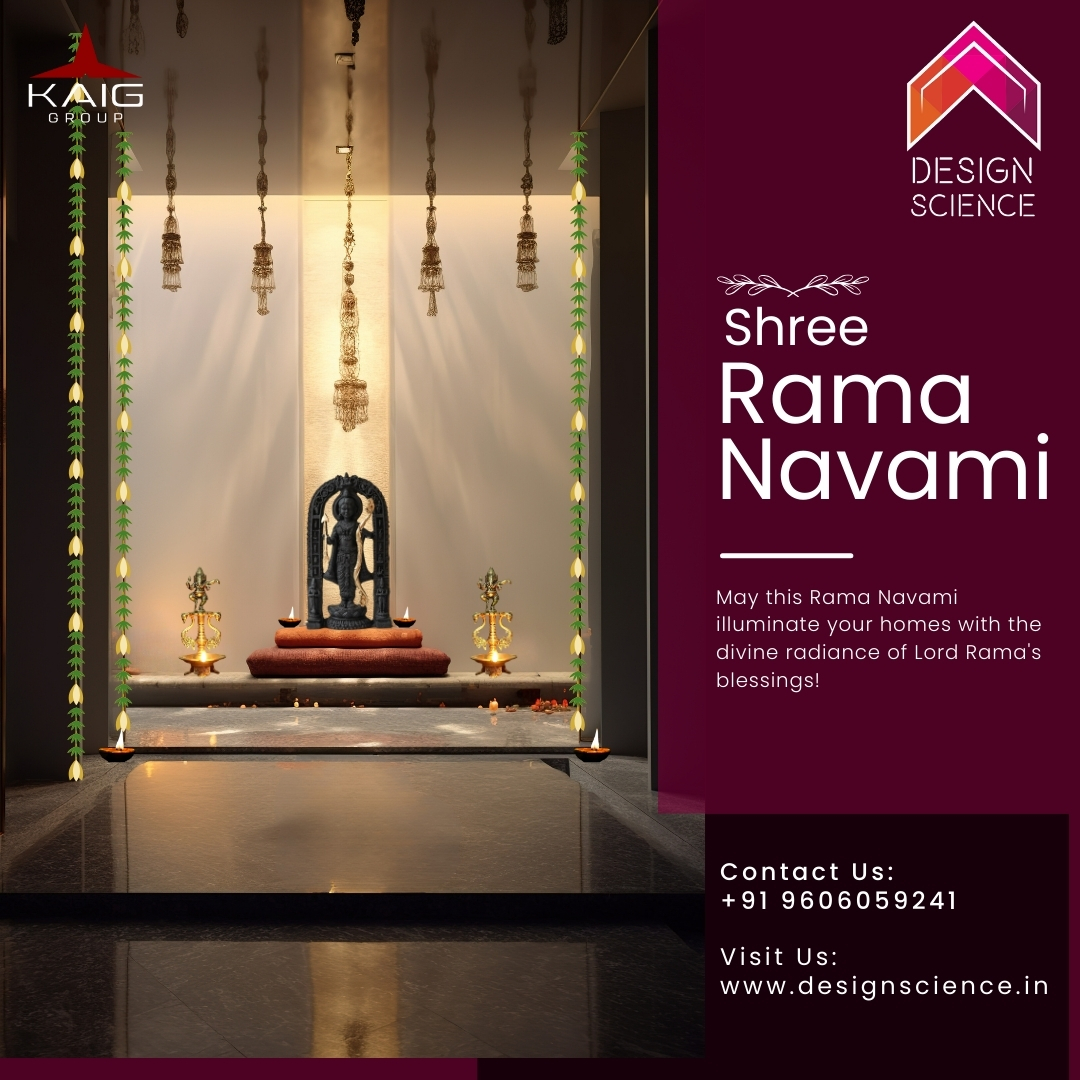 Happy Ram Navami from Design Science 🕉️ May the divine blessings of Lord Rama bring joy, harmony, and success into our lives.
#kaiggroup #designscienceinteriors #ramnavami #divineblessings #ramnavamiwishes #festivegreetings #divinegrace #sacredoccasion #blessingsofram