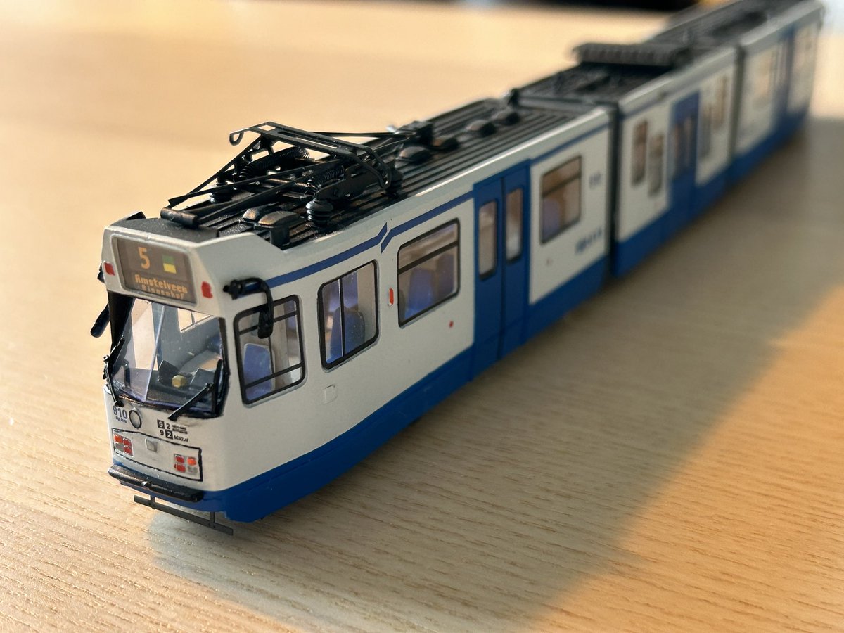 LvAPictures's tweet photo. Joepie! 🤗🥳

De trotse eigenaar van een heuze 🚉 #trapkar 🚋 #tram #H0 #verzameling #OV #GVB 😁 

Blij mee! 🚊 https://t.co/OwnqrwAGfs