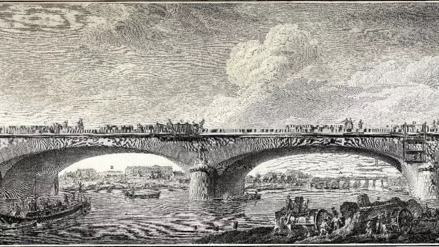 Interesting talk taking place today at MIC. An opportunity to recall that Sarsfield Bridge (previously known as Wellesley Bridge and built between 1820 and 1835) was modelled on the old bridge of Neuilly 🇫🇷, built between 1768 and 1772 (see drawings).