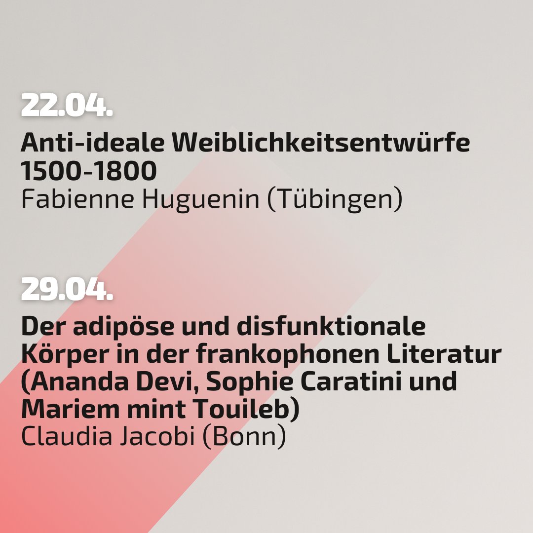 IF_Bonn's tweet photo. 🇩🇪 Am Montag beginnt unsere Ringvorlesung zum Thema Körper und Performanz! In Kooperation mit dem CERC und der Romanistik der @UniBonn.
🇫🇷 Notre cycle de conférences sur le thème Corps et performance commence lundi prochain ! En coop. avec le CERC et la Romanistik de l'@Unibonn. https://t.co/Sp6c21iIpQ