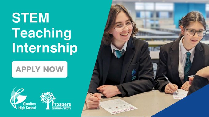 chorltonhigh's tweet photo. ➡️One click
Can change your life forever 🌞
STEM and MFL undergraduates:
3-week paid internship
Mentored and supported
1 - 19 July 24
➡️CLICK HERE:
https://t.co/4g97Zmjjha
#edutwitter #teachingintern #traintoteach #teachingjobs #Manchester https://t.co/IYfBxjhzwi