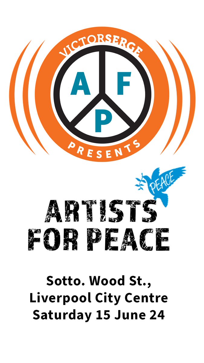 Bringing an end to conflict through creativity.The high point of the summer.DJ's,Photographers,filmakers,painters,poets all booked to perform.Get involved @ExploreLpool @LivEchonews @Dave_Monks @LiverpoolBands
