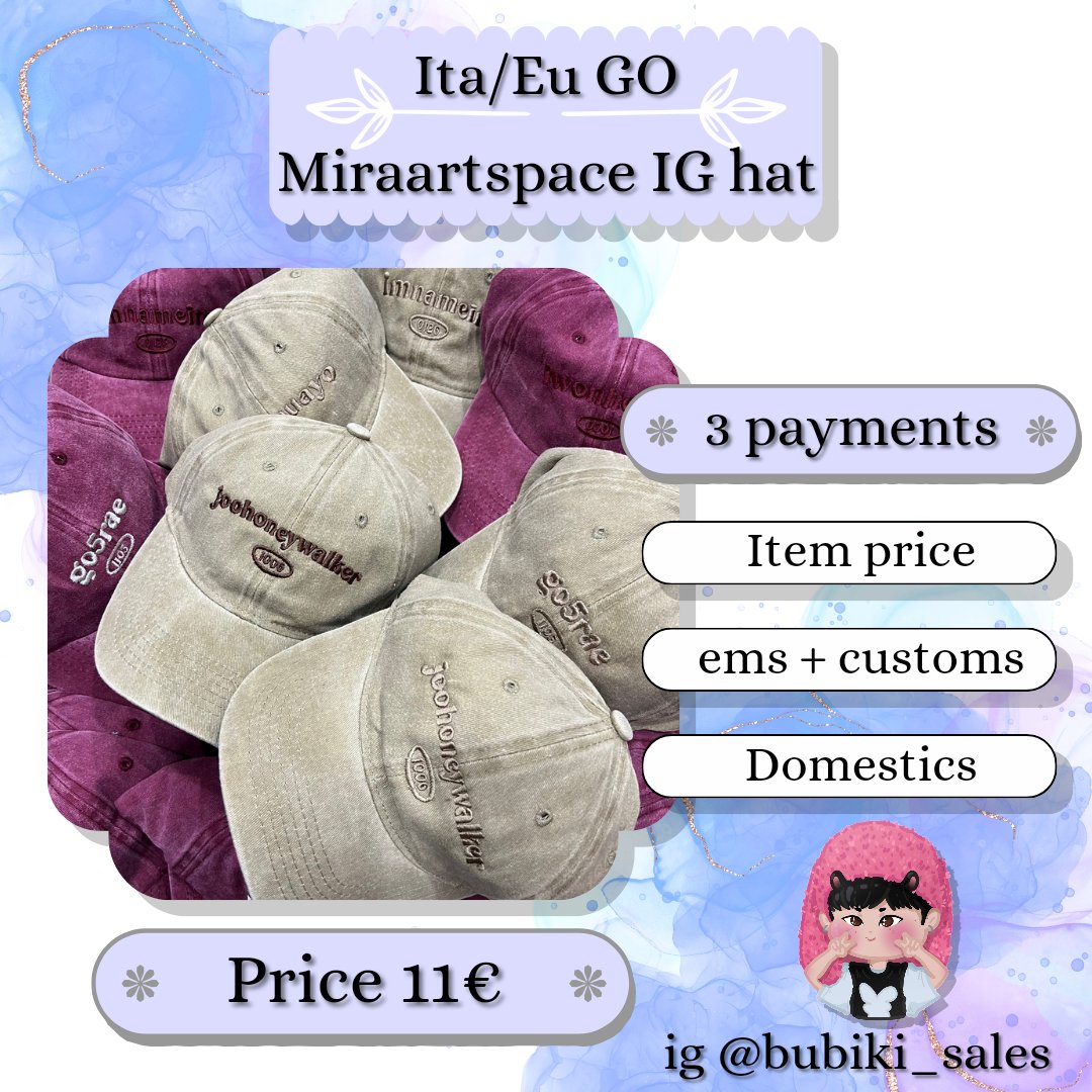 alittlebitofki's tweet photo. I'm hosting a EU go for @miraartspace new ig hat collection ✨ in case you wanted one please dm me here or on ig at the link below 🩵
https://t.co/IyVPzFuaDB

#monstaxgo #go #monstax https://t.co/Gziperm7U5