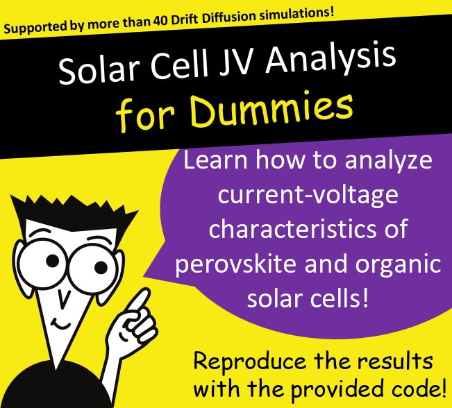 🥳Very proud to have our 'Beginner's guide' for JV analysis published in Adv. Energy Mat.! If you have new students who need to learn how to look at JV and understand the physics give it a try! Thanks, @Albert0PV for finishing this @AdvSciNews @iMEET_PV ⬇️ onlinelibrary.wiley.com/doi/10.1002/ae…