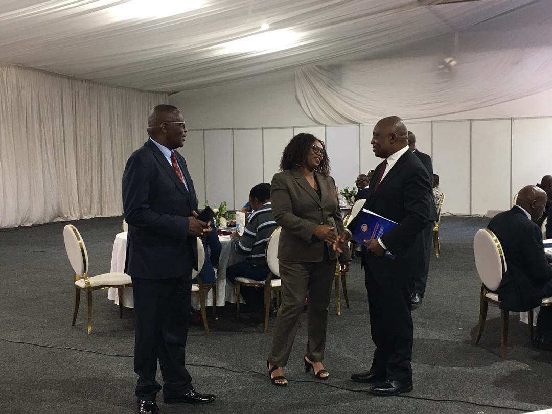 @ReserveBankZIM Governor Dr John Mushayavanhu has arrived for the Post Monetary Policy Statement Review and Analysis conference in Bulawayo. #MonetaryPolicy