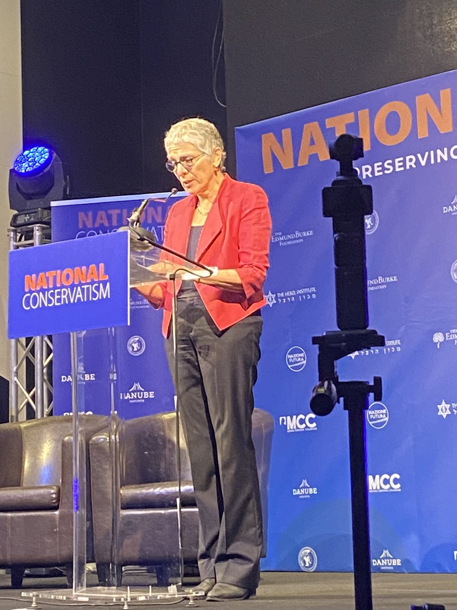 Brussels court strikes down ban on National Conservatism conference. So it goes ahead this morning. @MelanieLatest opens proceedings.