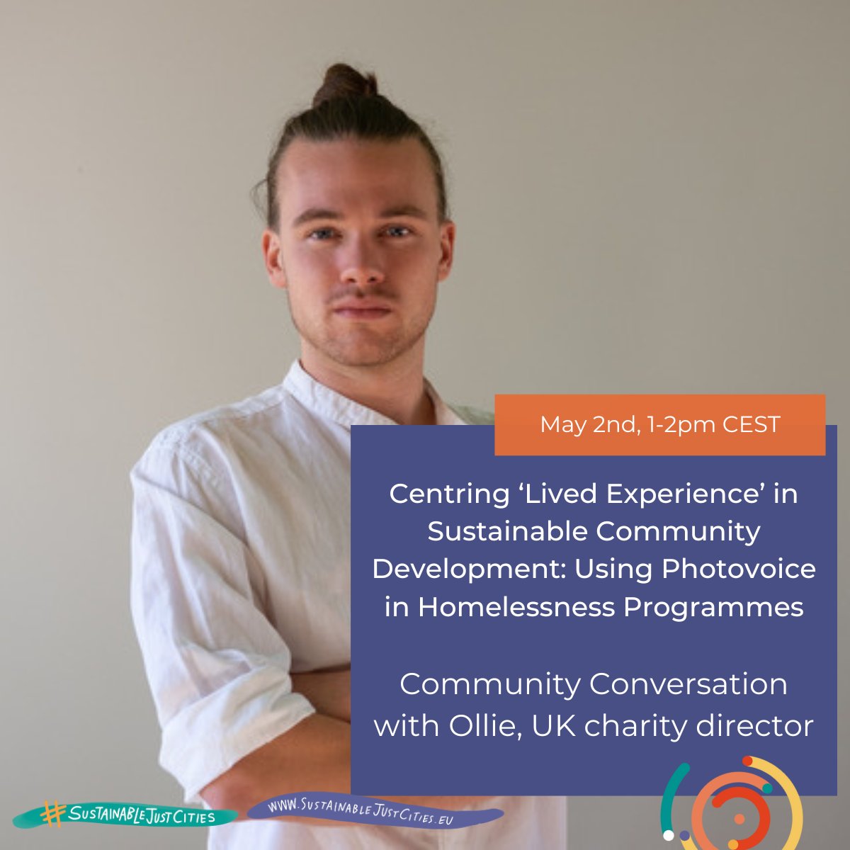 In our next Community Conversation we talk about the Photovoice method to amplify lived experiences of homelessness. 📸 Join us on May 2nd, 1-2pm cest.

✍️Register here: teams.microsoft.com/registration/5…