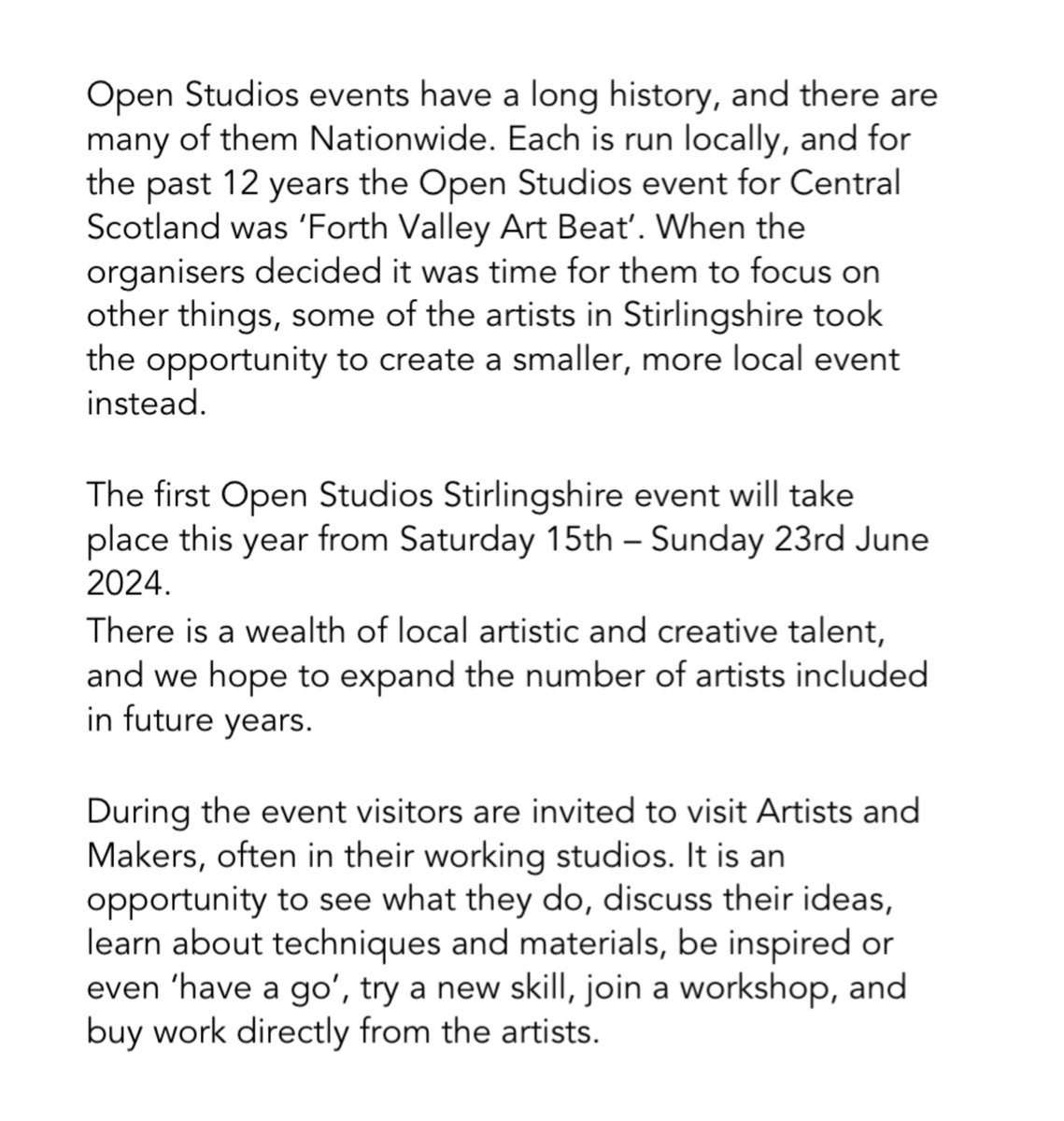 Open Studios Stirlingshire is happening! I’m proud to say I’m helping make it happen! We are creating a website and flyer (with map) in the next month or so and then I’ll share more info. (Also, my little hare is on the poster… quite chuffed with that!☺️) The story behind it: