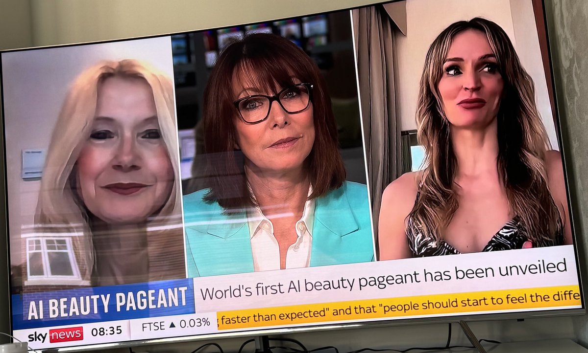 Honestly the world has GONE MAD I am absolutely disgusted at the thought of now pageants judging yet more fake and manipulated images of women and unobtainable beauty standards. Leave AI where it is. Let’s lift real women up and protect our mental health and children from this