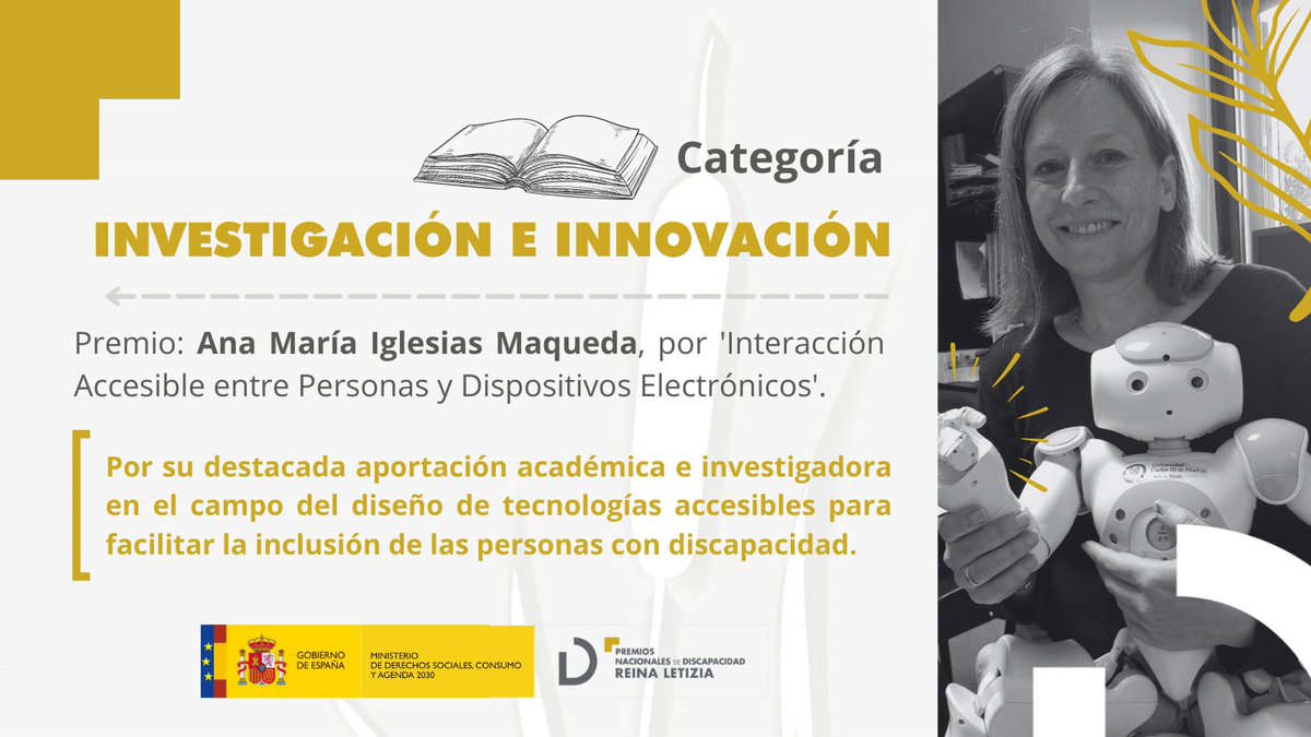 Real Patronato sobre Discapacidad y D. G. tweet media