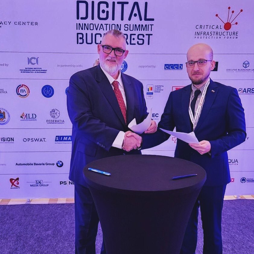 What an exciting news, coming from <a href="/DISB_ro/">DISB</a> - EDIH Trakia signed a MoU with the leading R&amp;D institute of #Romania in the field of #ICT. Follow us for more on the news!