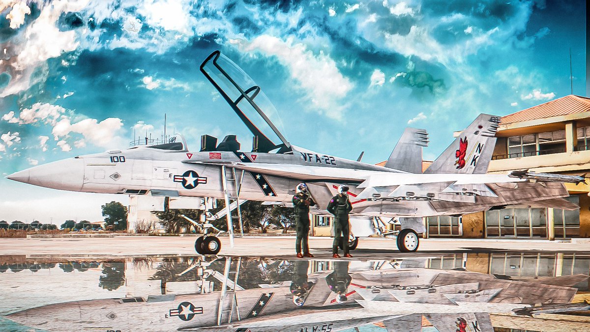 🇺🇸💥 | F/A-18F Super Hornet from VFA-22 Red Cocks | MCAS Lemoore, CA 

#arma3photography #arma3 #armaphotography #vfa22fightingredcocks #VFA22  #navalaviation #superhornet #armaplatform #usnavy