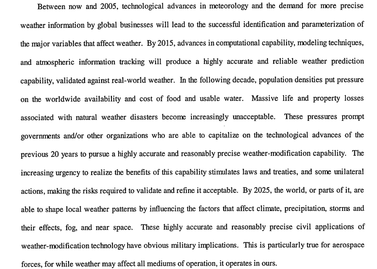 24thfloor's tweet photo. @itsmattchart @Dynamo_Patrick Weather modification have been used as a weapon for decades
https://t.co/EkQBEuqBhG
https://t.co/xGbwa0JiCk https://t.co/XIUouRSnck