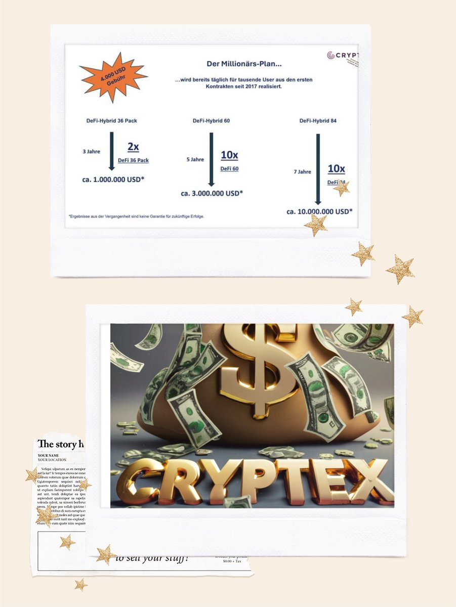 ReneSudmeier's tweet photo. Cryptex Defi Staking Presentation: Unleashing the Potential of 3-Year Staking

🚀 Join Cryptex Defi Staking Now and Multiply Your Investment!

Unlock the doors to financial growth with Cryptex Defi Staking.

https://t.co/wFt5JzsTEZ https://t.co/8Ic87PiQHT