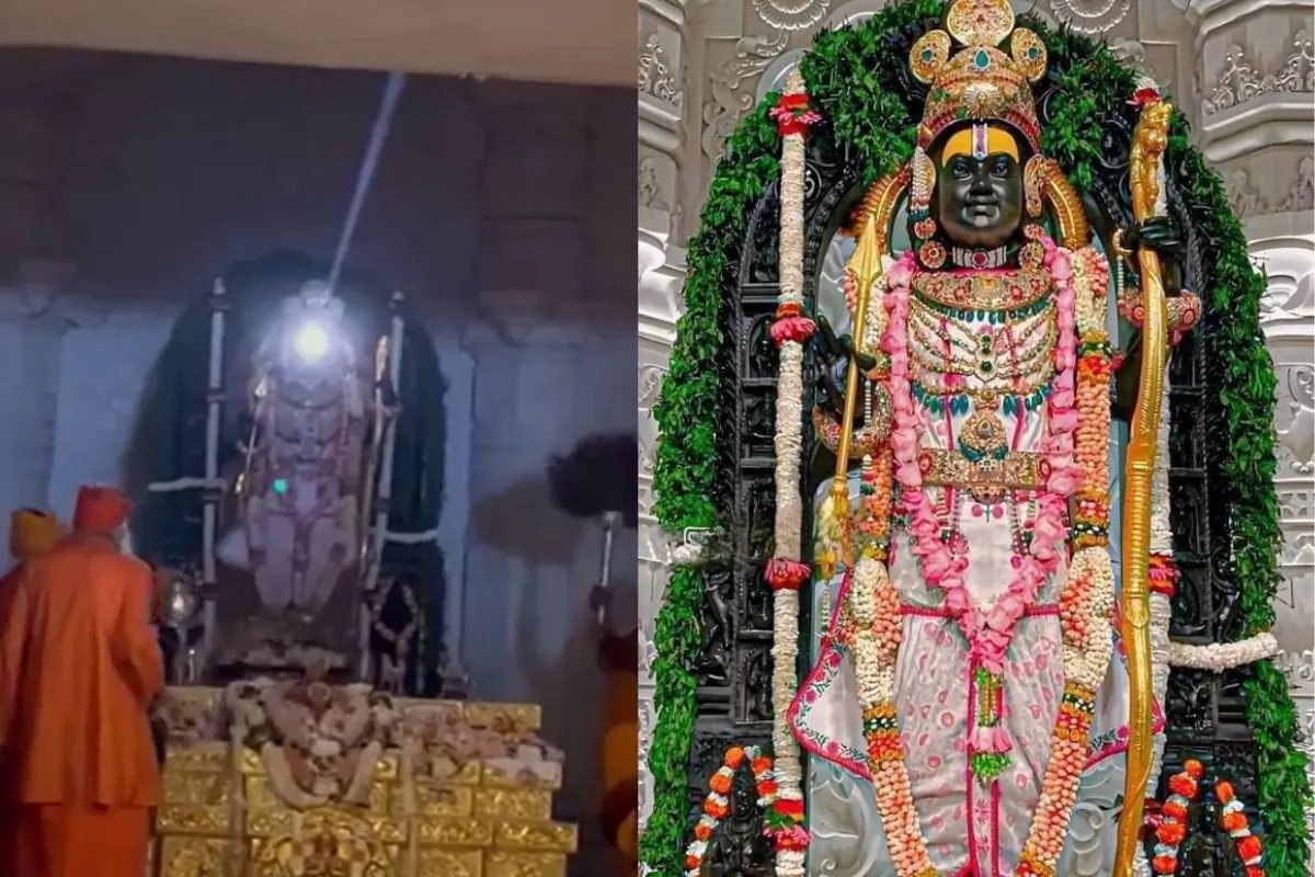 ರಾಮನವಮಿ ವಿಶೇಷ

ಅಯೋಧ್ಯೆಯ ಪ್ರಭು ಶ್ರೀರಾಮಚಂದ್ರನ ಹಣೆಗೆ ತಿಲಕವಿಟ್ಟ ಸೂರ್ಯ ಕಿರಣ.

ಜೈ ಶ್ರೀ ರಾಮ್

Ramnavami special 

Sun ray decorates the forehead of Lord Sri Ramachandra of Ayodhya. 

Jai Shri Ram

#RamNavami #LordRama #RamMandir #Sooryatilak #Ayodhya #RamLala
