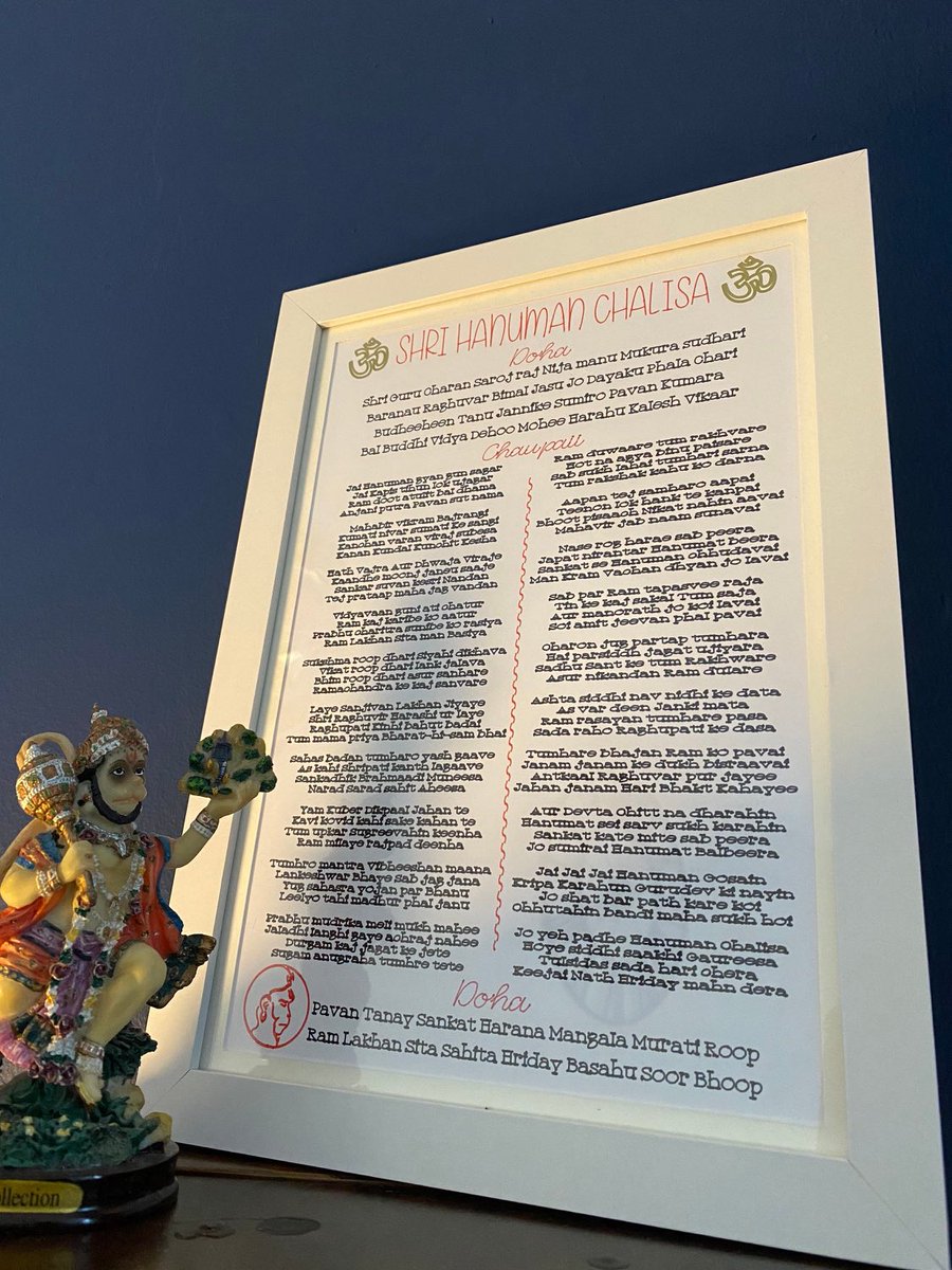 mistrytrisha's tweet photo. Hurry!!! Get this Hanuman Chalisa prayer in time for Hanuman Jayanti. Order via: https://t.co/ByYm6ywB6B

#hanuman #hanumanchalisa #hanumanjayanti https://t.co/77O31ijLVW