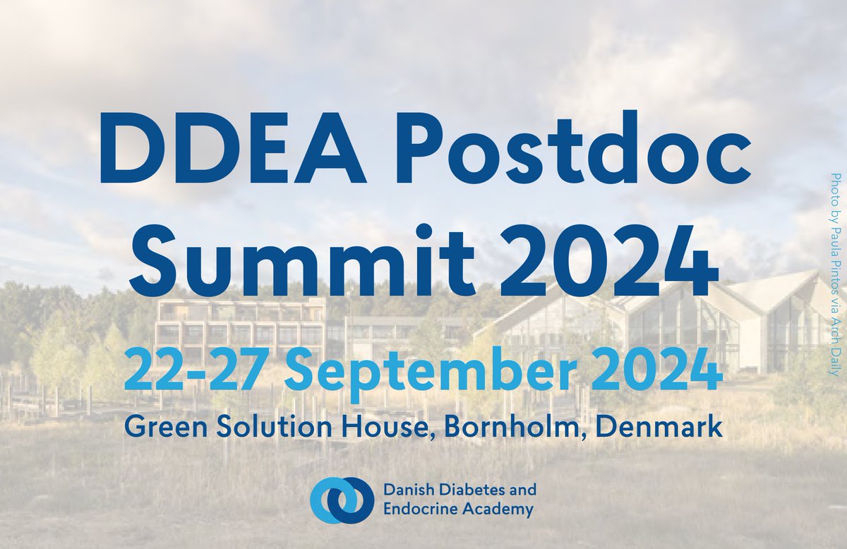 🌞 Join us at the DDEA Postdoc Summit 2024 in Bornholm, Denmark! Connect with peers & experts in diabetes, metabolism, and endocrinology 🥼🔬 📍 Bornholm 📅22-27 Sept. ⏰ Reg. by 23 June 👨‍🔬 Workshops, insights & more for #postdocs ddeacademy.dk/events/course/… #DDEA