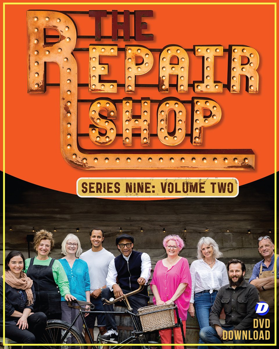 Own The Repair Shop Series 9 Vol. 2 now on DVD & Download, essential for the collection! ❤️🛠️ 'Perfect feelgood TV' ★★★★★ The Telegraph @TheRepairShop @jayblades_ @W_K_Restoration @teddybearladies Order #TheRepairShop: tinyurl.com/therepairshop9…