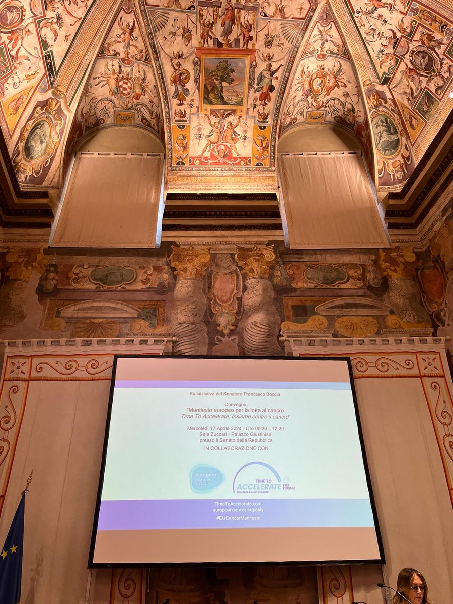 Happening now: #TimeToAccelerate event by @EuropeanCancer in the Italian Senate, where our expert @PigiFracasso will speak about digestive cancer #screening. Learn more: bit.ly/3U4jHYJ