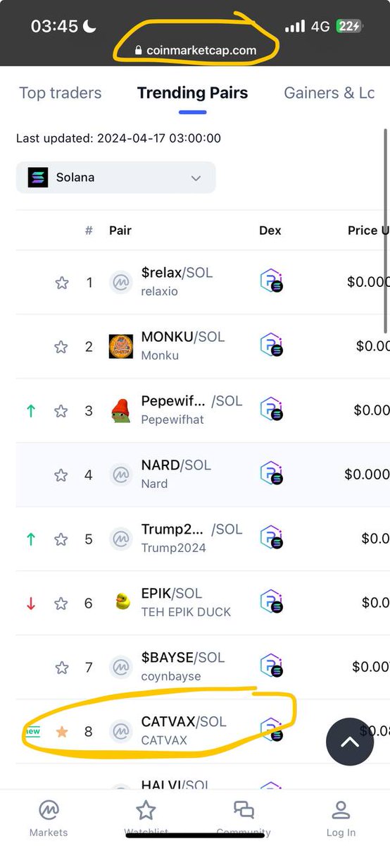 dextoolstrader's tweet photo. @AltGemHunter You should buy #CATVAX the only un vaxxed cat @CATVAX_io into social work helping un vaxxed cats for real donating them &amp; @DrProfitCrypto have bought a bag he knows the value of un vaxxed gem listing around the corner and guess what ? Only 8mc atm lets go and trending on CMC 🚀🚀 https://t.co/WGI7JKqeeo