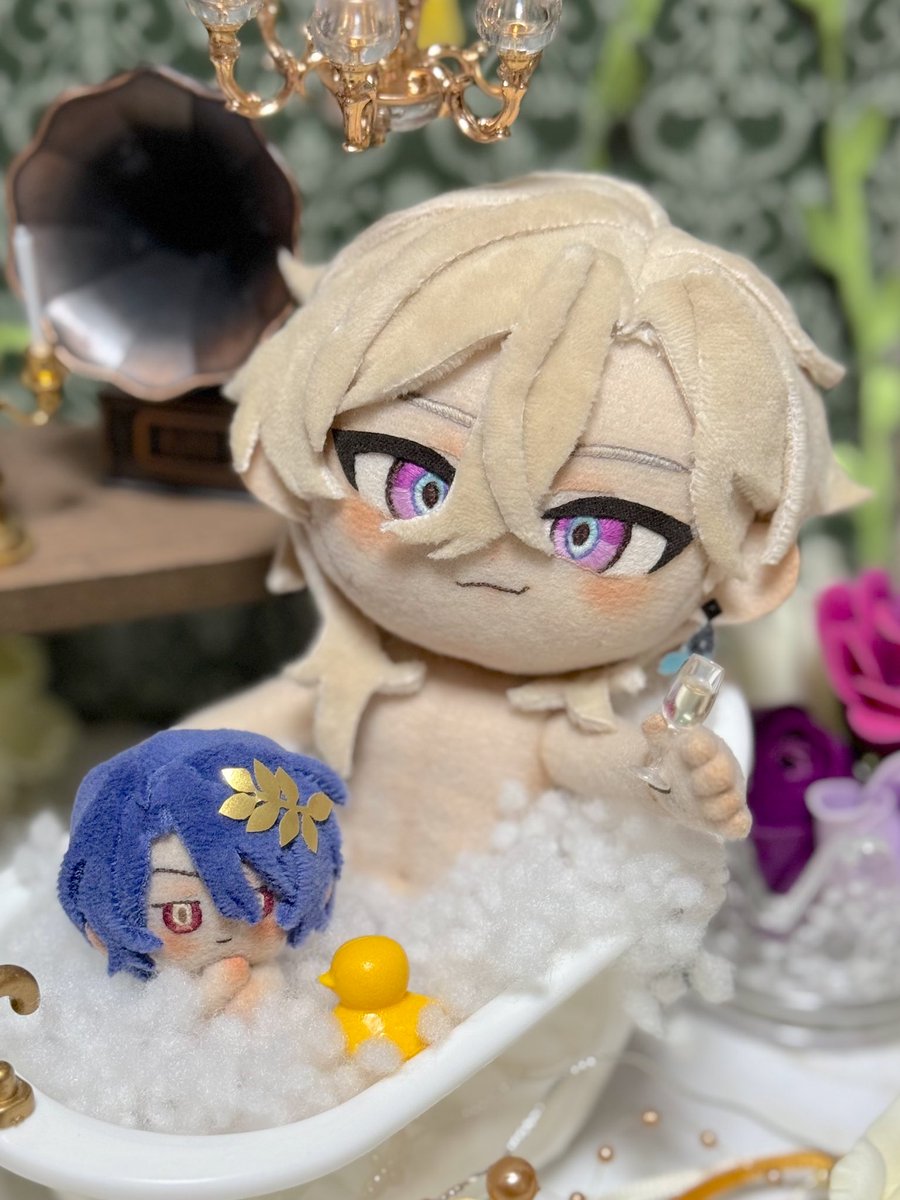 崩壊:スターレイル』アベンチュリンのぬいぐるみを作りました🦚 服は