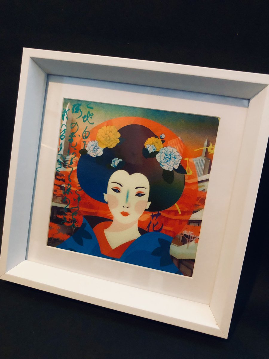 An exhibition piece！ The support is Japanese paper “WASHI”.
#NFTCollection #nftart #nftcollector #NFTCommunity #japan #nftexhibition