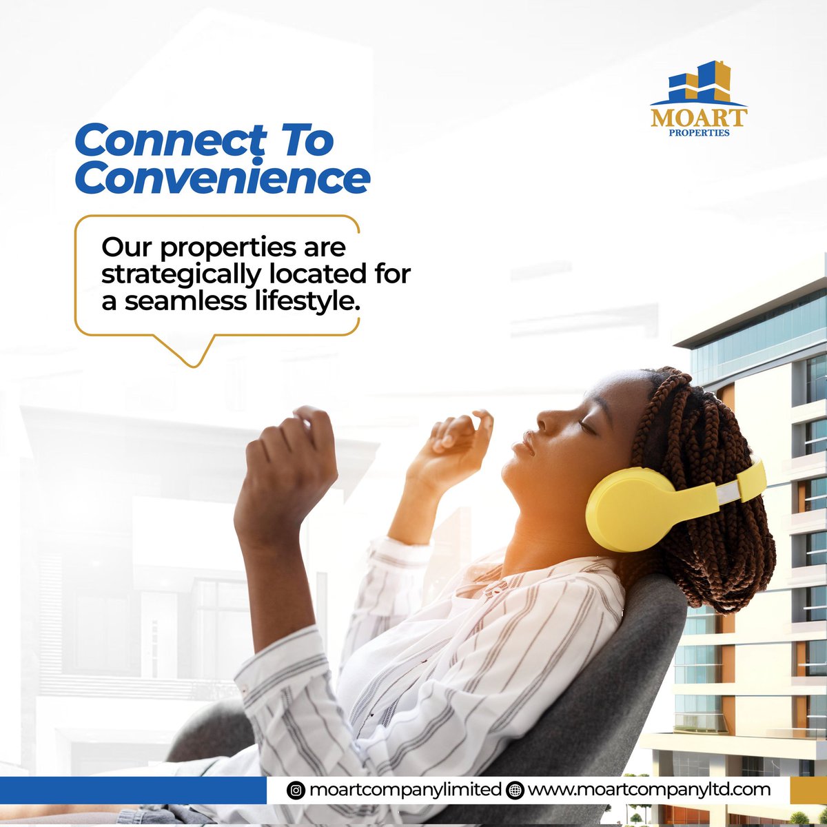 MoartLtd's tweet photo. "For more than a decade, Moart Company Limited has been bridging clients to convenience. Our commitment to excellence drives us to provide strategically positioned properties, ensuring a seamless lifestyle for you. Contact us at +2347000307090 for further details or inquiries. https://t.co/27e0wMrpfd