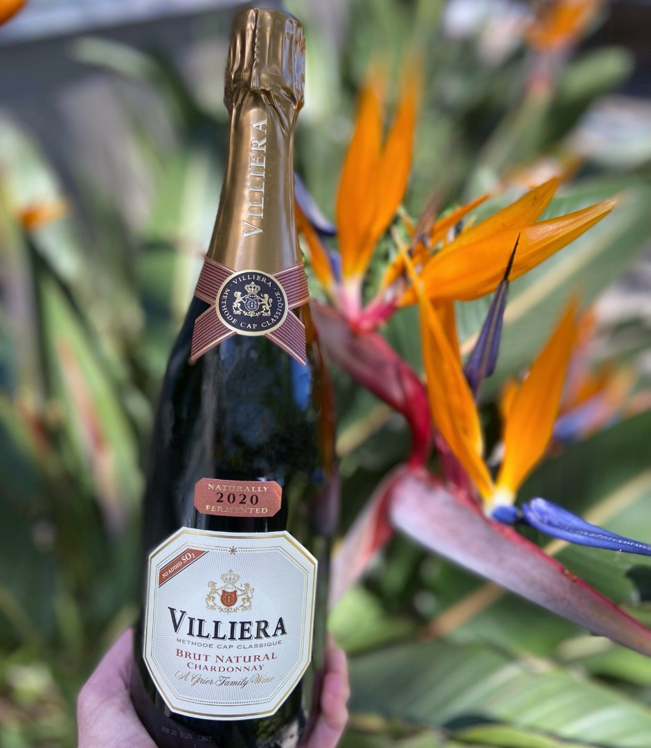 Introducing our 2020 Villiera Brut Natural. Crafted with minimal intervention—no additives—for a pure, allergy-friendly Cap Classique experience. It delivers a vibrant flavour profile, offering a crisp, clean taste that delights. Order Online.  #VillieraBrutNatural #capclassique