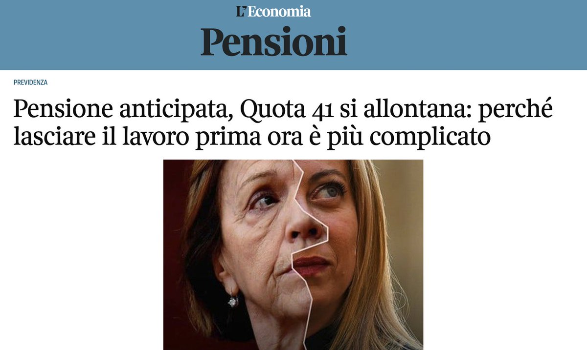 Le promesse elettorali mancate di #Meloni e #Salvini. #pensioni