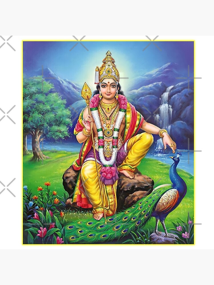 God Kartikeya is the son of God Shiva and goddess parvati. He is brother of ganesha.