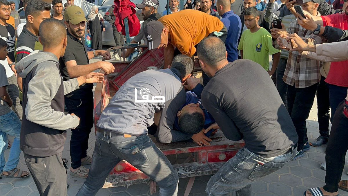 Initial reports 12 people have been KILLED in #Israeli_bombing of a gathering in Al Sheikh Ridwan neighbourhood northwest of #Gaza_City! #StopGazaGenocide