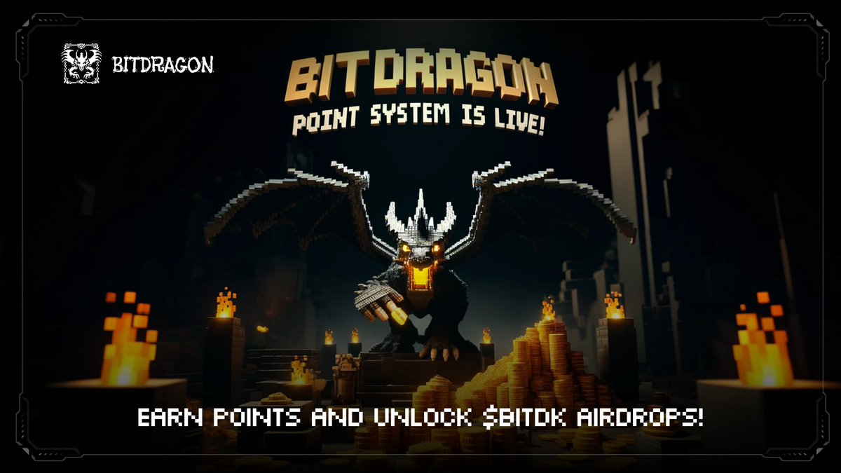 🌟 Exciting News Alert! BitDragon's brand-new point system is now up and running on TaskOn! @taskonxyz Complete tasks, rack up points, and unlock $BitDK airdrop allocations on TGE! Ready to level up your crypto game? Check out the link to get started:taskon.xyz/cmuser/Bitdrag……