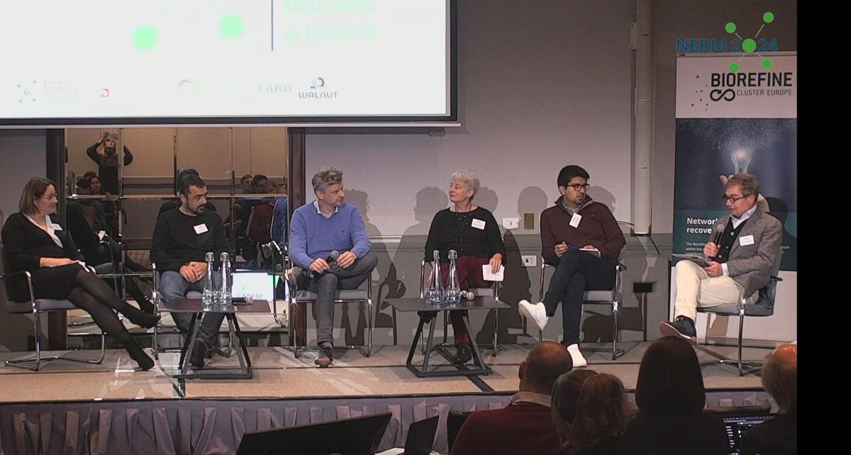 The second day of #NERM2024 starts with an interesting expert panel discussion on the 'Path to market of Bio-based fertilisers', moderated by Robert van Spingelen @PhosphorusESPP #nutrients #research