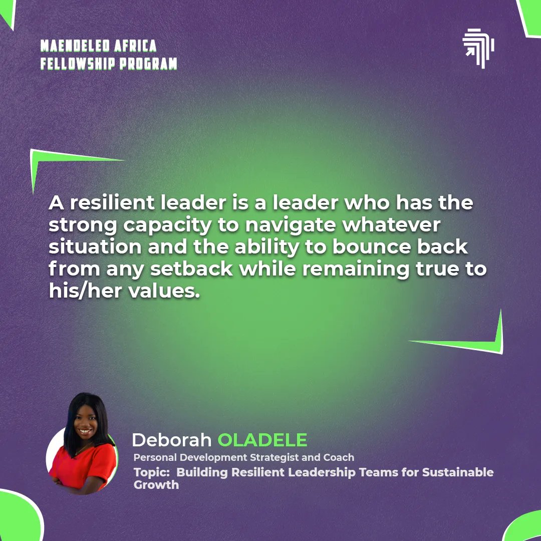 EvolufyAfrica's tweet photo. These are some insights from @deboraholadele_ session.

Thank you for sharing this with us.

Fellows, which slides stood out for you?

#maendeoloafricafellowship
#sessionreview
#evolufyafrica https://t.co/U9C7rcwzDL