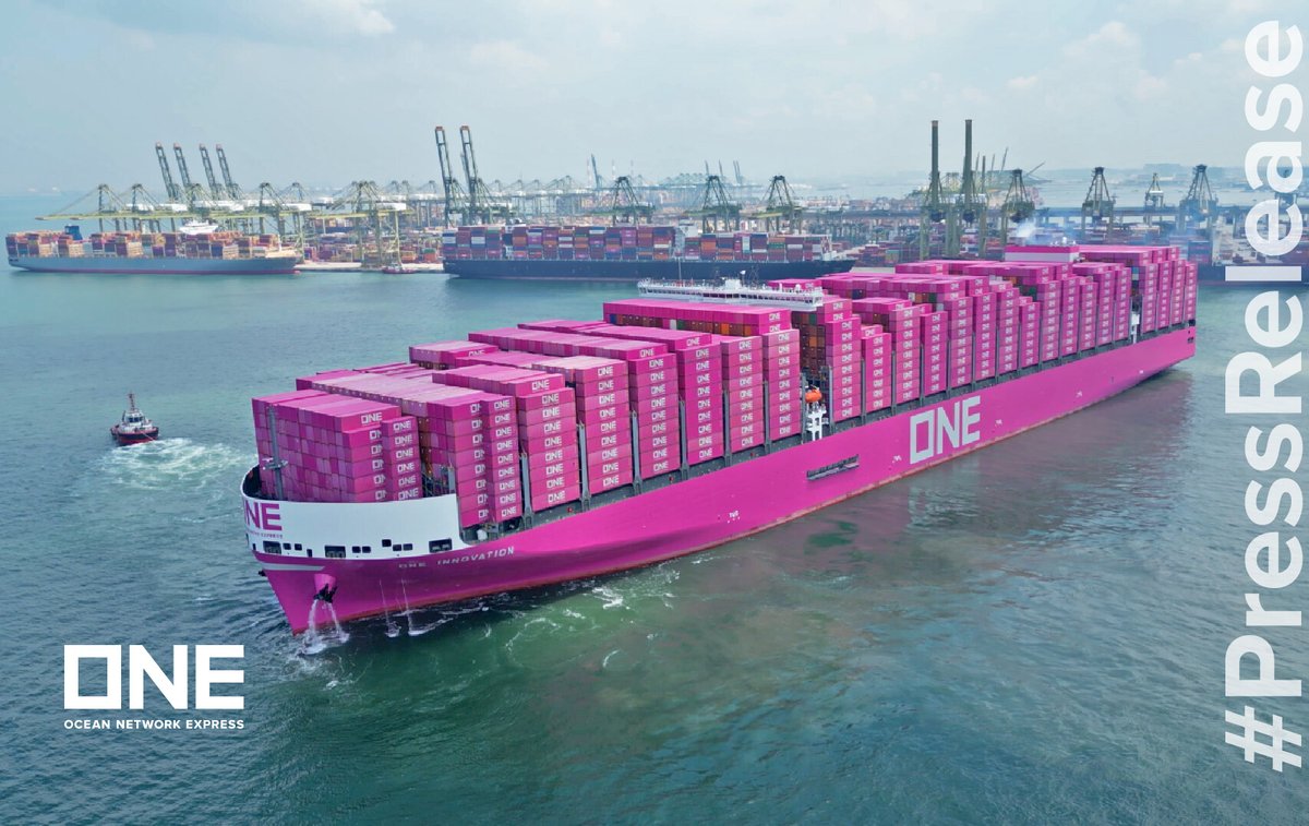 //Press Release: Ocean Network Express Launches Green Shipping Solution – ONE LEAF+ Full release here: bit.ly/3xCKnbf #asONEweCan